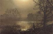Atkinson Grimshaw Meditation oil painting reproduction